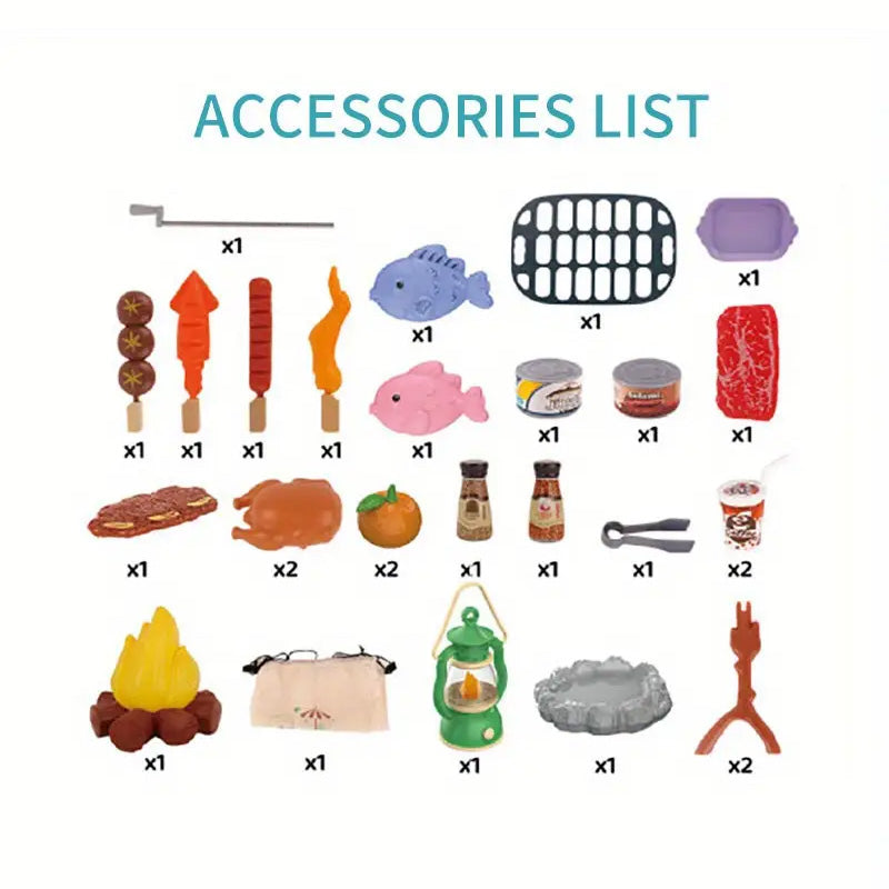 Camping Pretend Play Set