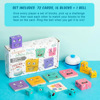 Face Race Puzzle Blocks